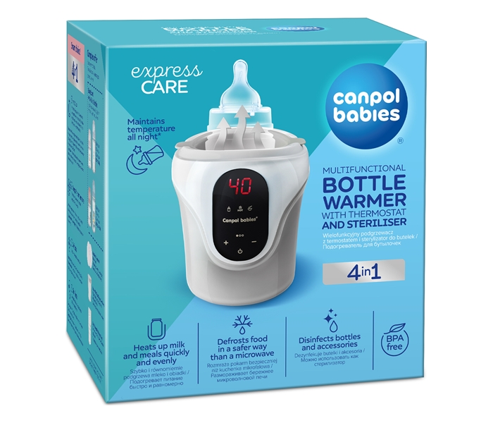 CANPOL BABIES 4 U 1 GREJAC SA TERMOSTATOM I STERILIZATOROM (LS-BE216B) CANPOL BABIES 4 U 1 GREJAC SA TERMOSTATOM I STERILIZATOROM (LS-BE216B)