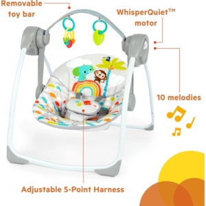 KIDS II BRIGHT STARTS LJULJASKA "PLAYFUL PARADISE" 13069 - Slika 9