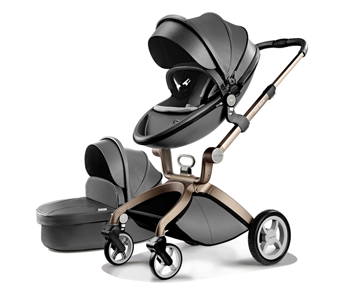 Hot Mom kolica F22 dark grey