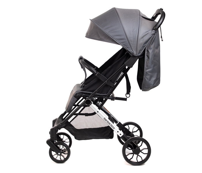 Kolica za bebe Compact, tamno siva, lagana i kompaktna kolica za decu do 22kg