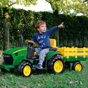 PEG PEREGO TRAKTOR NA AKUMULATOR (12V) - JOHN DEERE SA UPRAVLJACEM (rc) IGOR0117 PEG PEREGO TRAKTOR NA AKUMULATOR (12V) - JOHN DEERE SA UPRAVLJACEM (rc) IGOR0117 - Slika 6