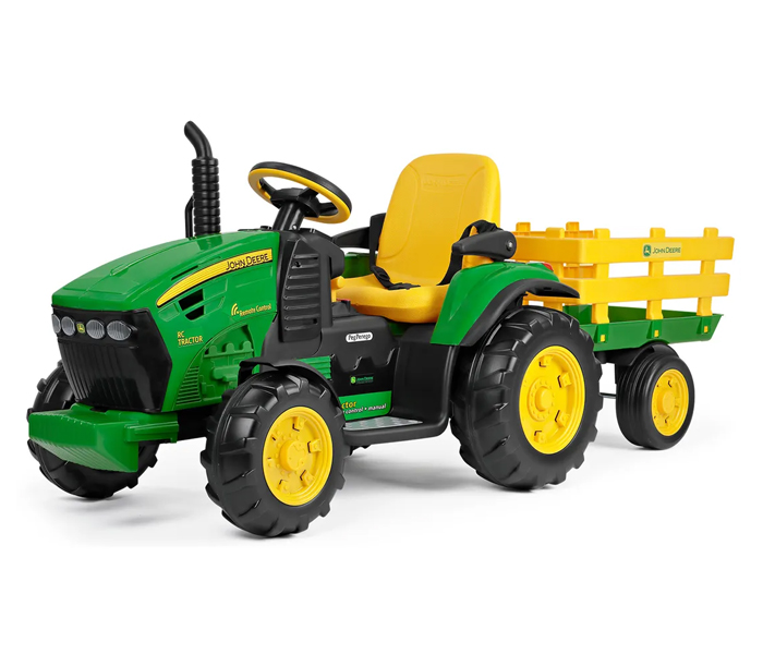 pigor0117_traktor_na_akumulator PEG PEREGO TRAKTOR NA AKUMULATOR (12V) - JOHN DEERE SA UPRAVLJACEM (rc) IGOR0117