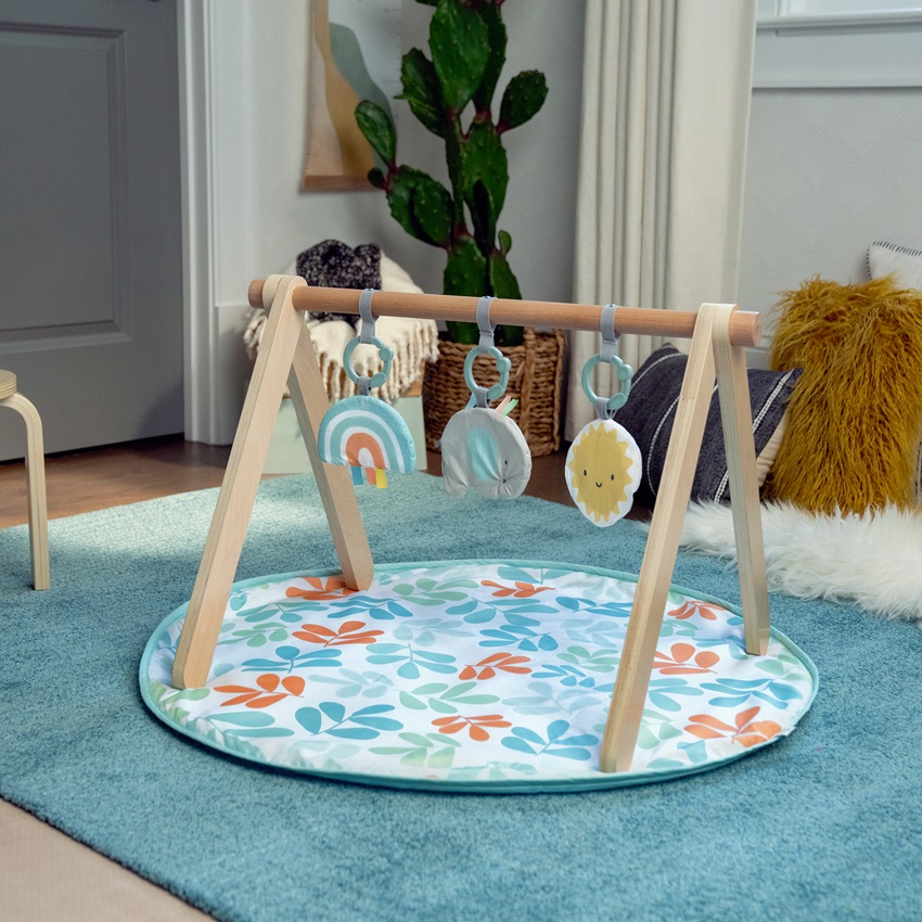 KIDS II INGENUITY PODLOGA PLAY ZONE - SUN VALLEY™ SA DRVENIM ELEMENTIMA 0-9M