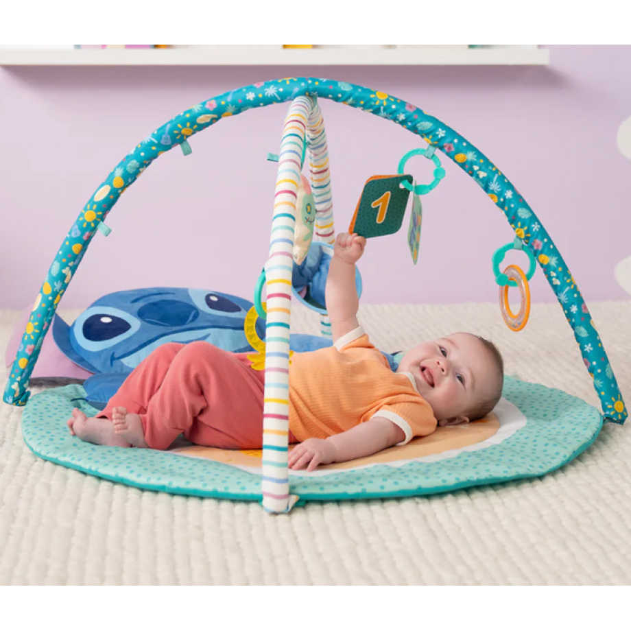 KIDS II BS DISNEY BABY PODLOGA ZA IGRU - STITCH PARTY IN PARADISE 17446 (0-36m)