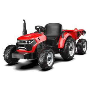 Traktor sa kip prikolicom na akumulator