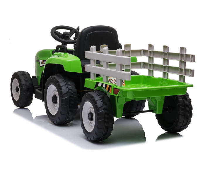 BBO traktor na akumulator — bočni prikaz sa vešanjem