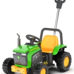 Traktor guraljka 6V zelena sa svetlosnim i zvučnim efektima