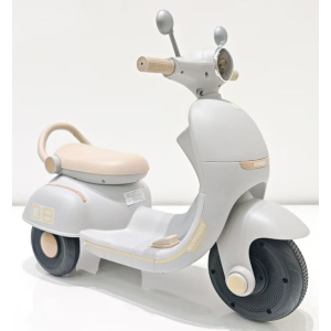 Vespa 6V bež-siva sa LED svetlima i muzikom