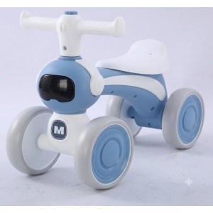 Guralica robot plava, bočni prikaz sa PU točkovima