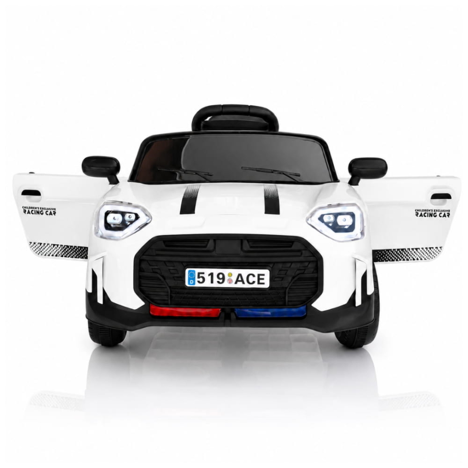 Dečiji automobil na akumulator Ace One u beloj boji