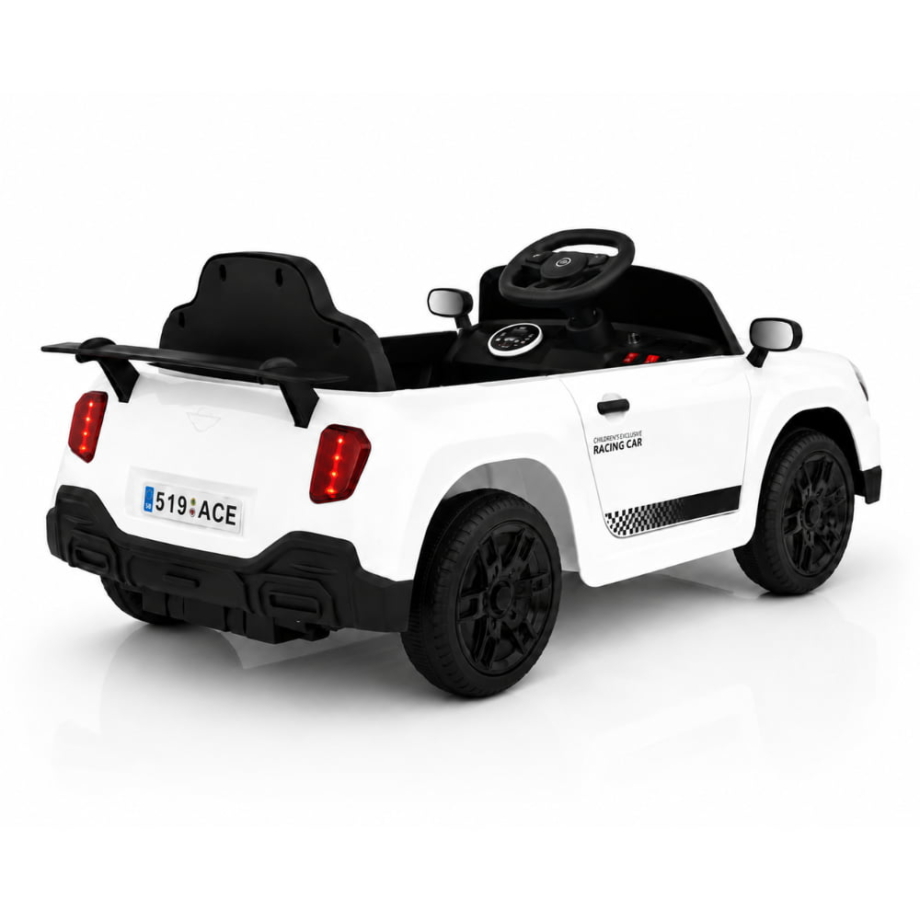Ace One beli dečiji automobil na akumulator 12V