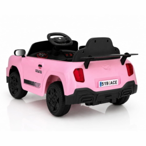 Ace One roze automobil na akumulator za decu sa daljinskim upravljačem