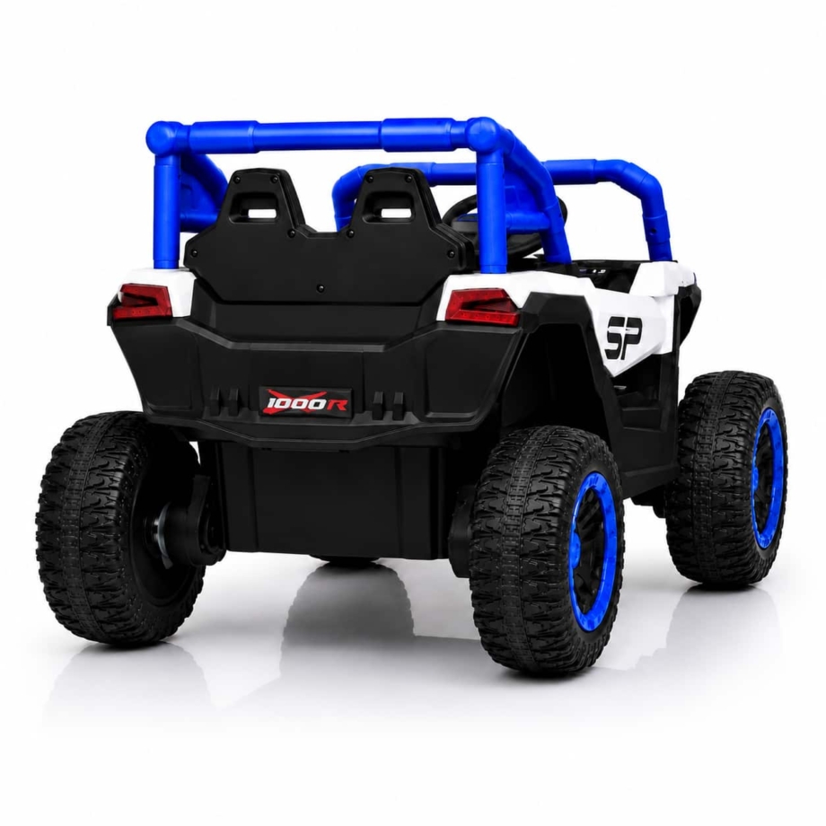 Buggy X-Speed plavi džip na akumulator, bočni izgled