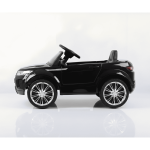 Crni dečiji džip na akumulator Rapid Racer Mini sa LED svetlima