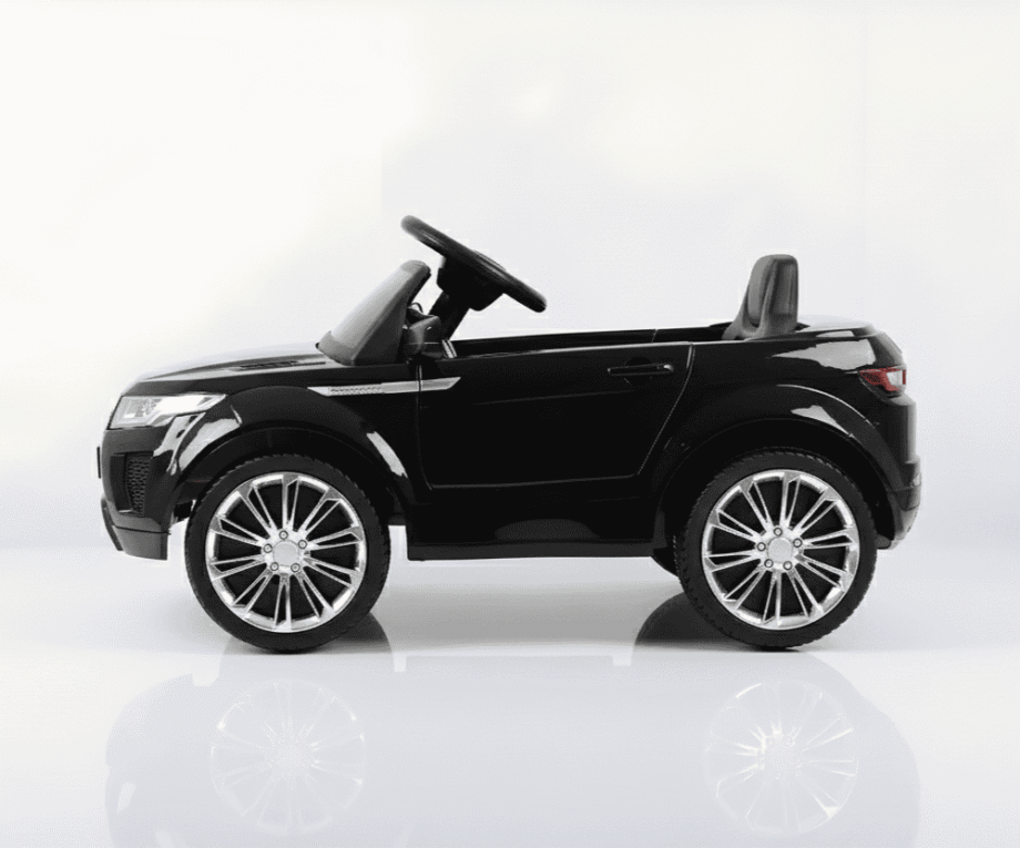 Crni dečiji džip na akumulator Rapid Racer Mini sa LED svetlima