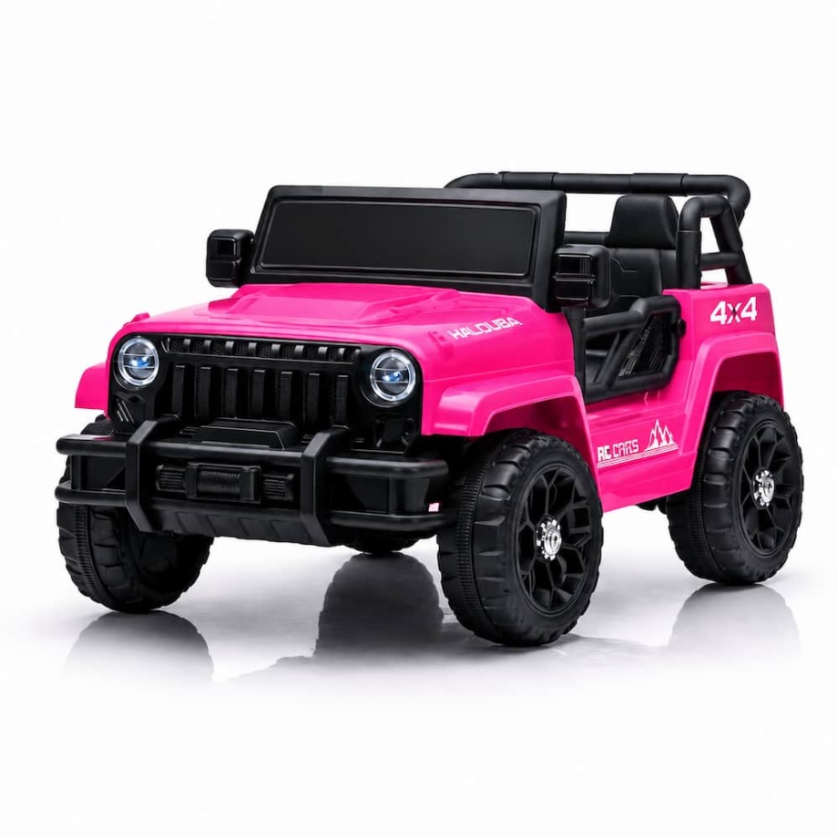 Roze dečiji džip Wrangler Mini na akumulator sa daljinskim upravljačem