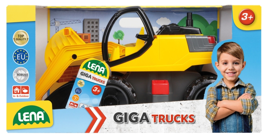 Giga Trucks Lena džinovski bager Džinovski bager Lena – rotacija kabine 360°