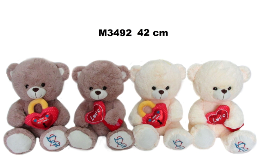 Plišana igračka Meda 42 cm 152381 Meda 42 cm 4 u asortimanu 152381