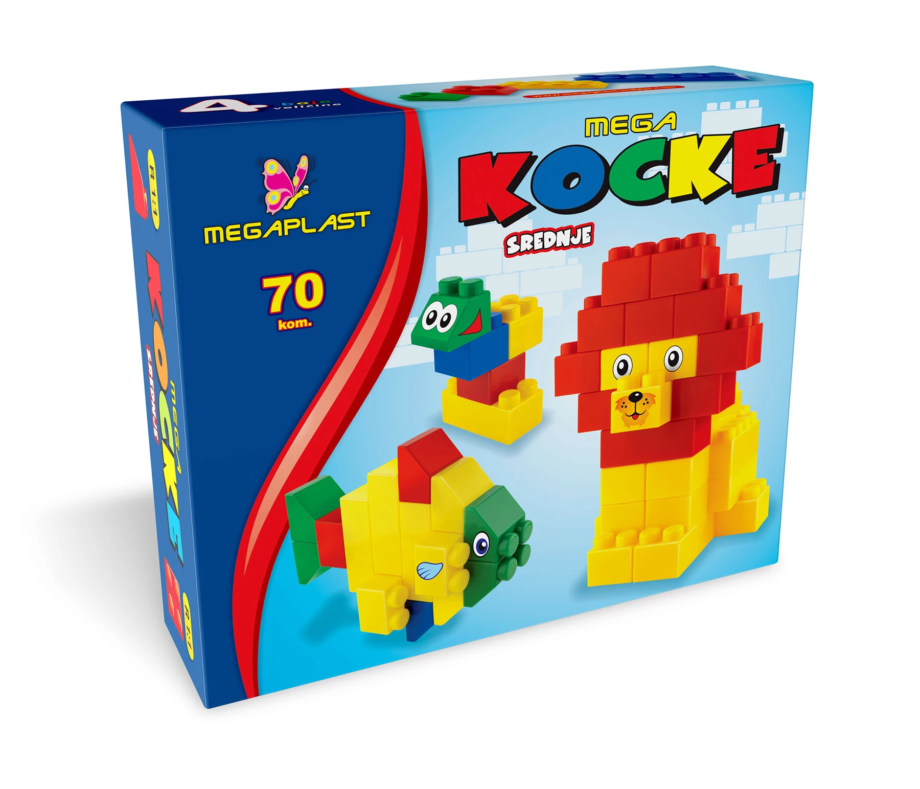 Mega kocke - 70 komada Mega kocke - 70 komada