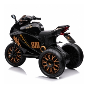 Motor na akumulator NINJA crni sa multimedijalnim panelom, bočni izgled