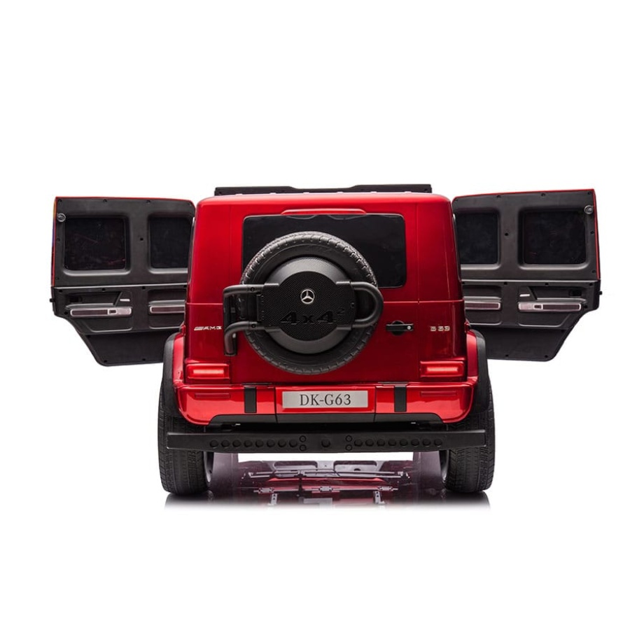 Mercedes G63 – 4x4 Dvosed – Crveni – Auto na akumulator za decu