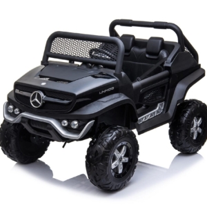 Mercedes Unimog 4x4 – Crni Licencirani – Auto na akumulator za decu - Slika 4