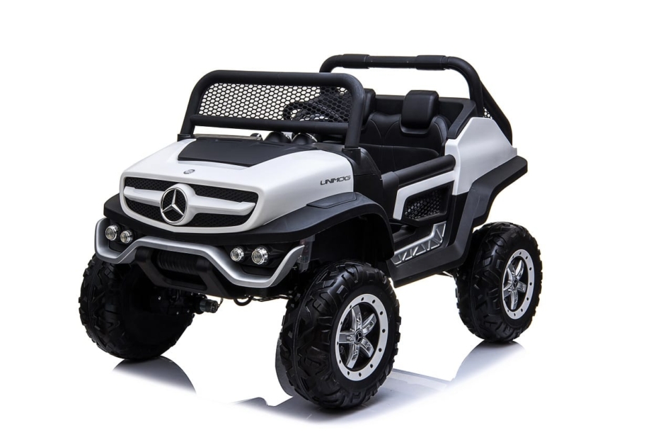 Mercedes Unimog 4x4 – Beli Licencirani – Auto na akumulator za decu Mercedes Unimog 4x4 – Beli Licencirani – Auto na akumulator za decu