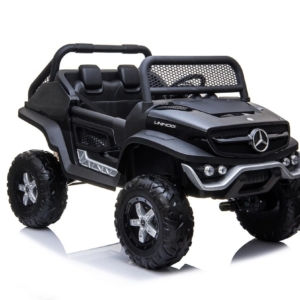Mercedes Unimog 4x4 – Crni Licencirani – Auto na akumulator za decu