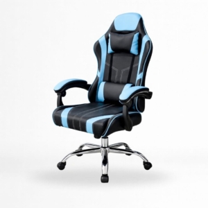 Gaming / radna stolica – Crno plava - Slika 2