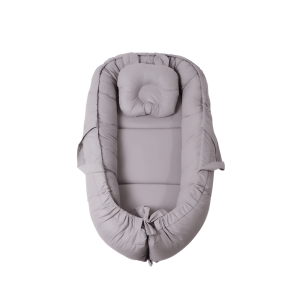 Gnezdo za bebe comfort u sivoj boji - Bebekevi