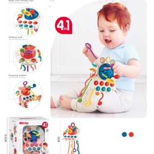 Bebi zvečka 4u1 Bebi zvečka 4u1 sa glodalicom i rotirajućim elementima za bebe