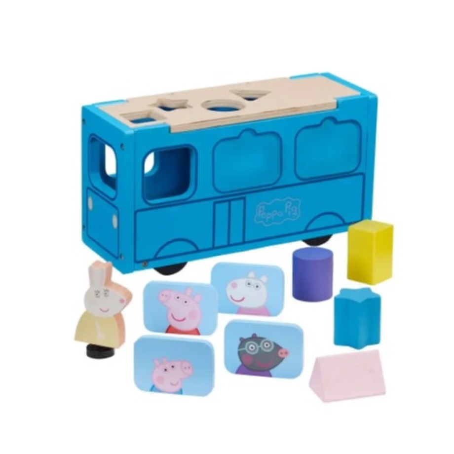 Drveni školski autobus Peppa Pig 3