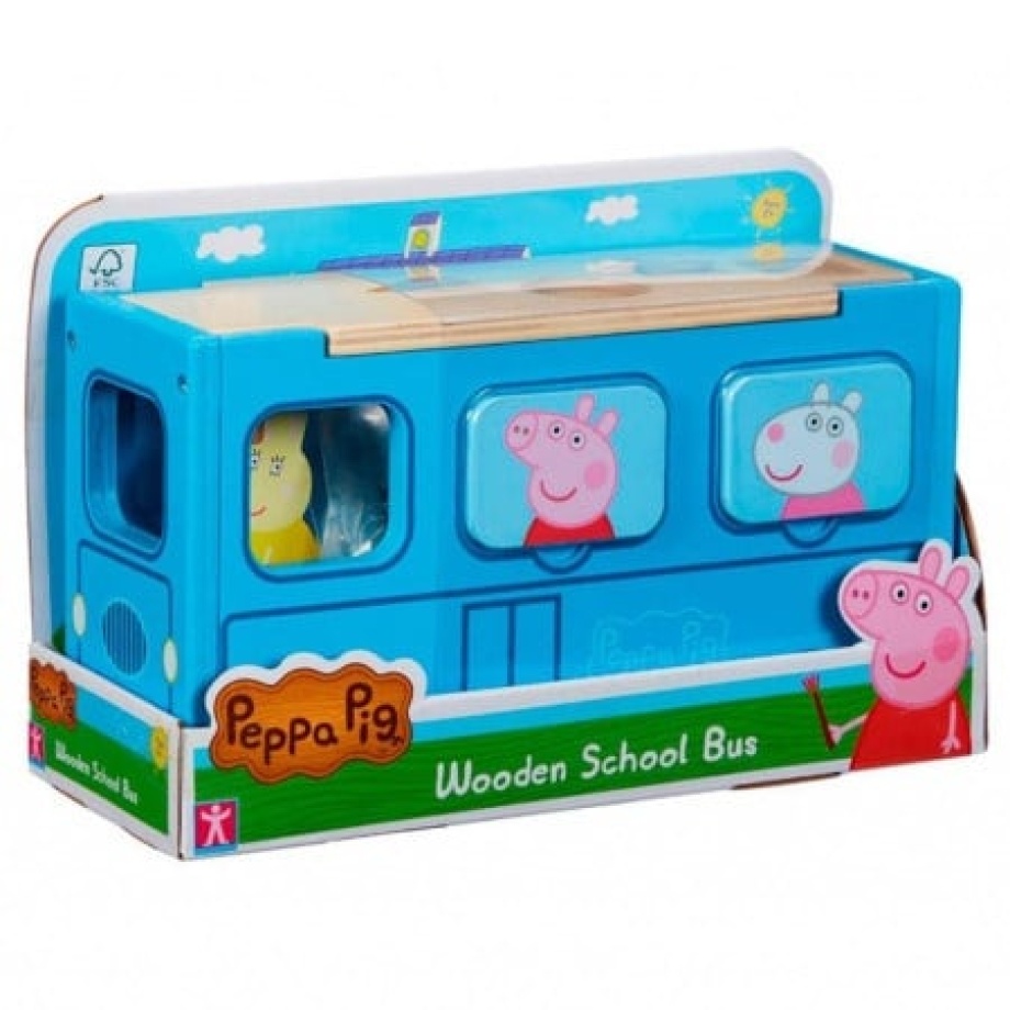 Drveni školski autobus Peppa Pig 5