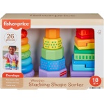 Fisher Price Drvena igračka za slaganje i sortiranje oblika