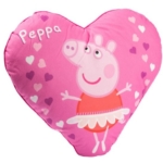 Plišani jastuk u obliku srca sa likom Pepe Prase