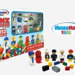Kocke set sa 152 dela i mini figurama