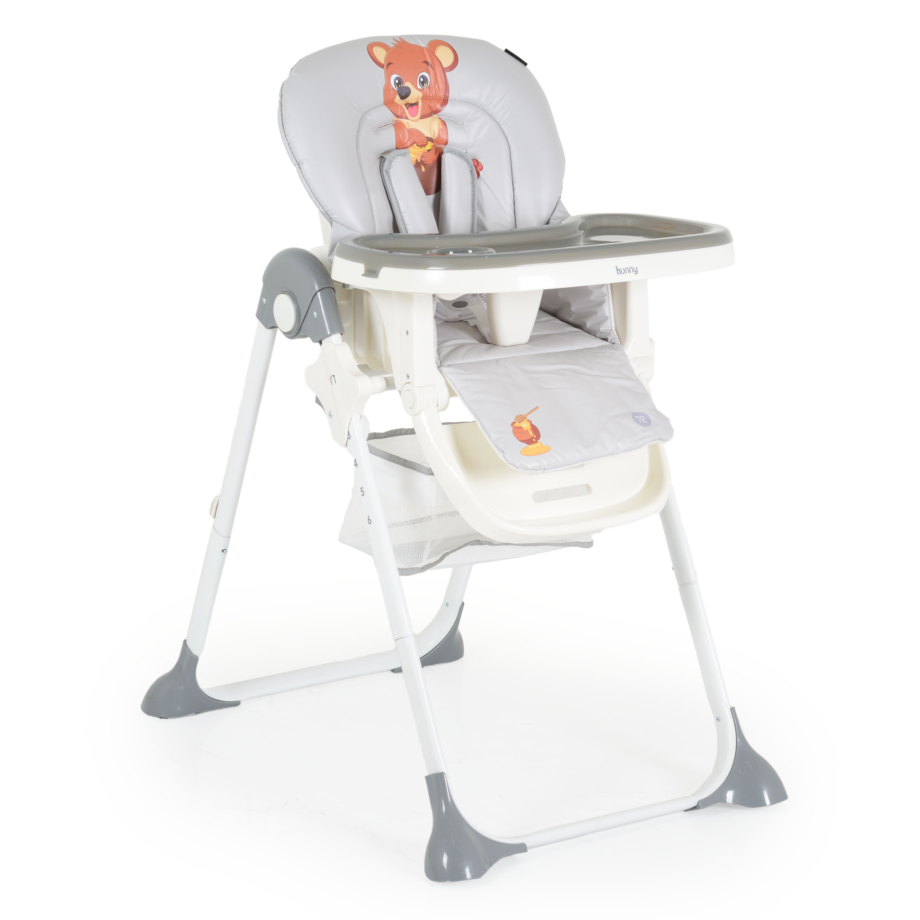 Moni Stolica za hranjenje Hunny Bear - Grey