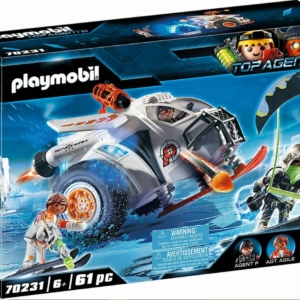 Playmobil Spy Team 70231 snežna jedrilica sa figurama