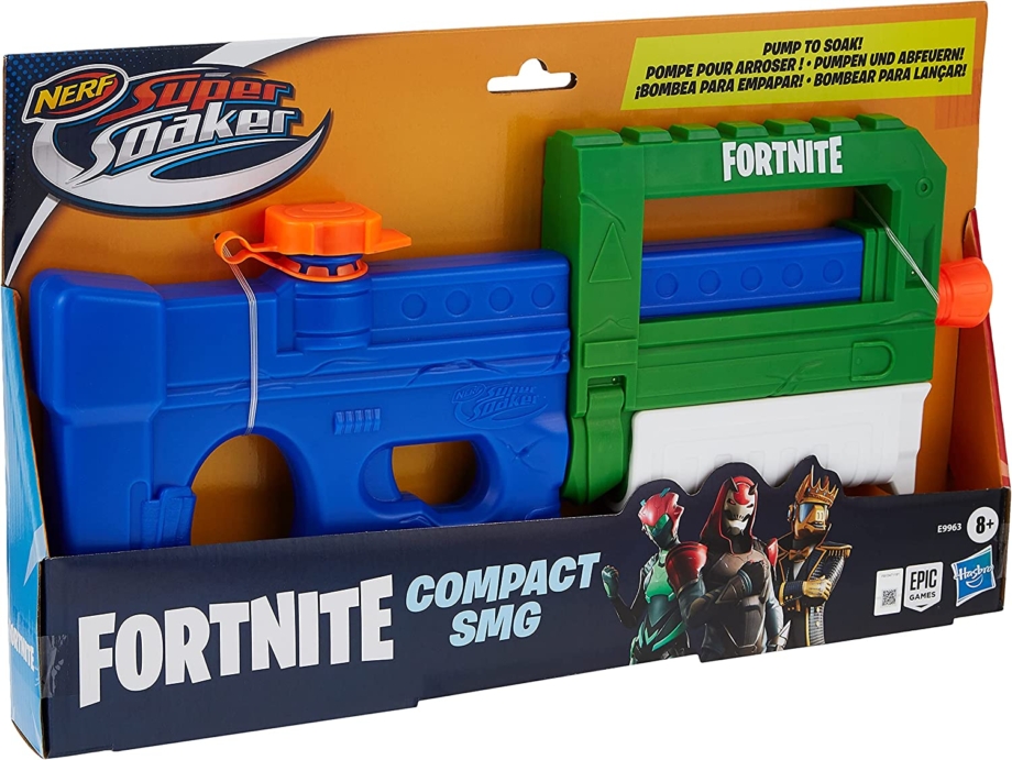 Puška Nerf Fortnite compact SMG na vodu Puška Nerf Fortnite compact SMG na vodu