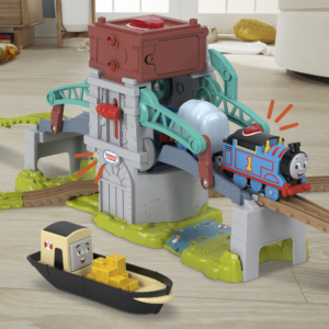Thomas i prijatelji – Lokomotiva i podizni most Fisher-Price 2