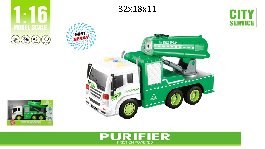 Kamion sa prskalicom City Service 1:16