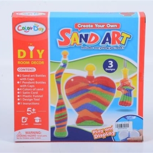 Kreativni set pesak Sand Art sa bočicama i peskom u boji