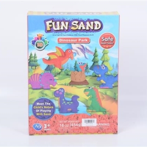 Kinetički pesak dinosaurus Kinetički pesak dinosaurus Fun Sand sa kalupima