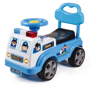 Guralica policijski auto za decu, plava