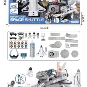 Svemirski set sa šatlom i astronautima
