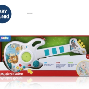 Muzička gitara za bebe Baby Sunki sa svetlima