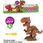 Dinosaurus za sklapanje sa dečjim odvijačem