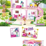 Kocke pink vila 338 delova