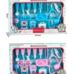 Doktor set Medical za decu, plavi i roze