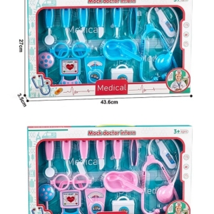 Doktor set Medical za decu, plavi i roze